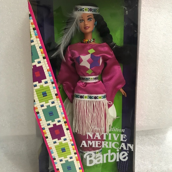 MATTEL NATIVE AMERICAN BARBIE DOLL SPECIAL 3rd EDITION DOLLS OF